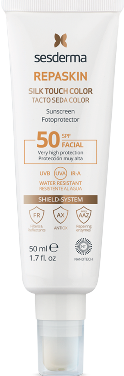 REPASKIN FACIAL SPF 50 TOQUE SEDA COLOR Gel